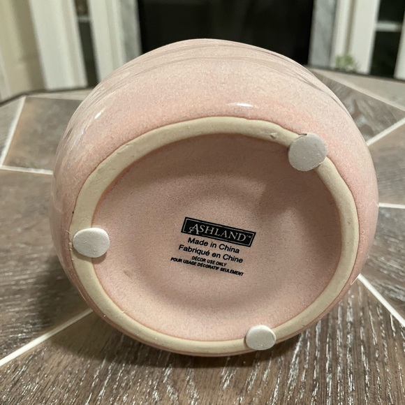 Light pink decor vase - Picture 3 of 5